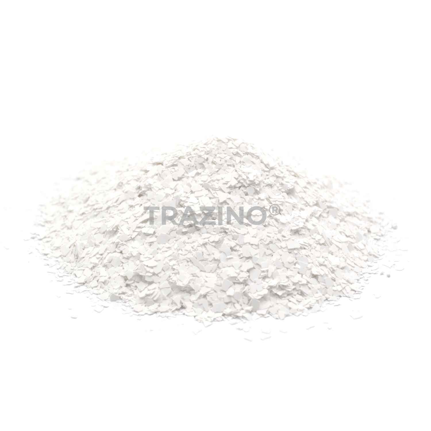 Trazino® Farbchips in Weiß zum Einstreuen für Beschichtungen Trazino® Farbchips in Weiß zum Einstreuen für Beschichtungen